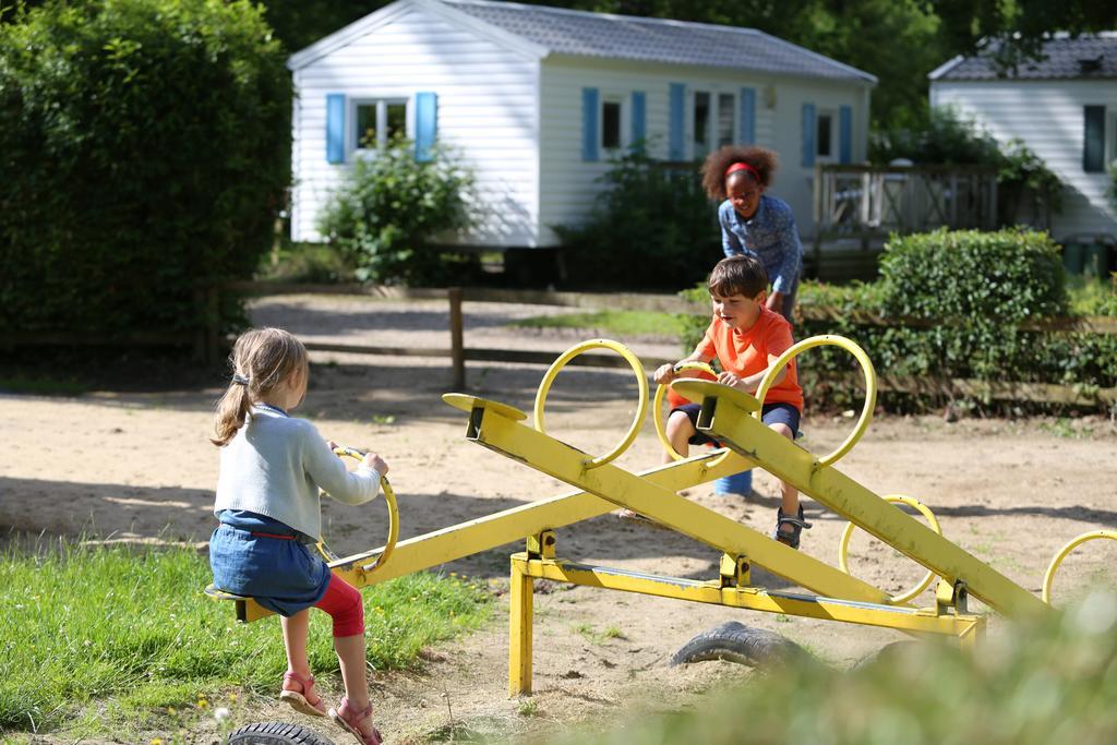 Camping Le Val De Trie Behen Luaran gambar